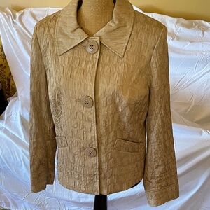 Elegant Tan Women's Jacket